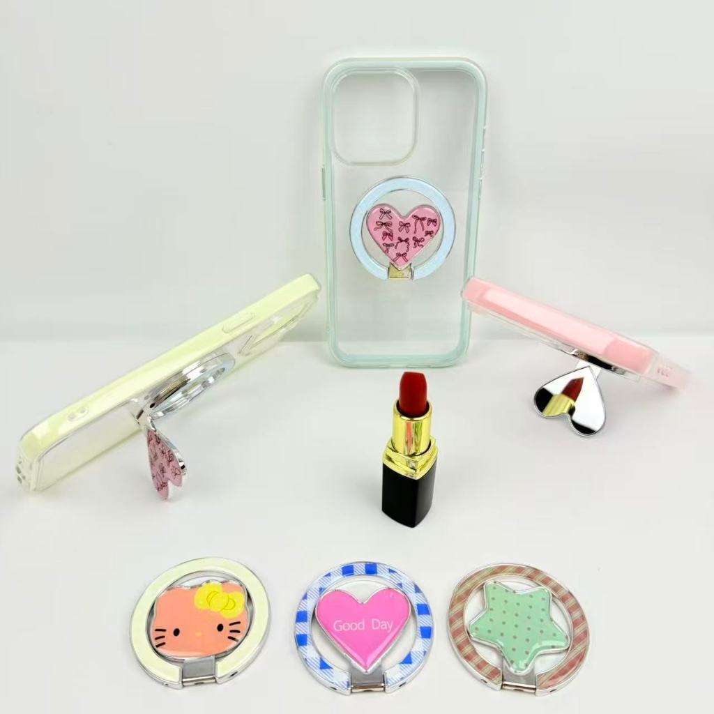 2-in-1 พร้อมส่งในไทย Griptok แบบเเม่เหล็ก กระจกเงา กริ๊ปต็อกแม่เหล็ก ติดแน่นไม่หลุดง่าย รุ่นใหม่ - รูปที่ 2