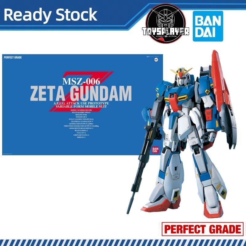 BANDAI PG 1/60 Zeta Gundam Model Kits