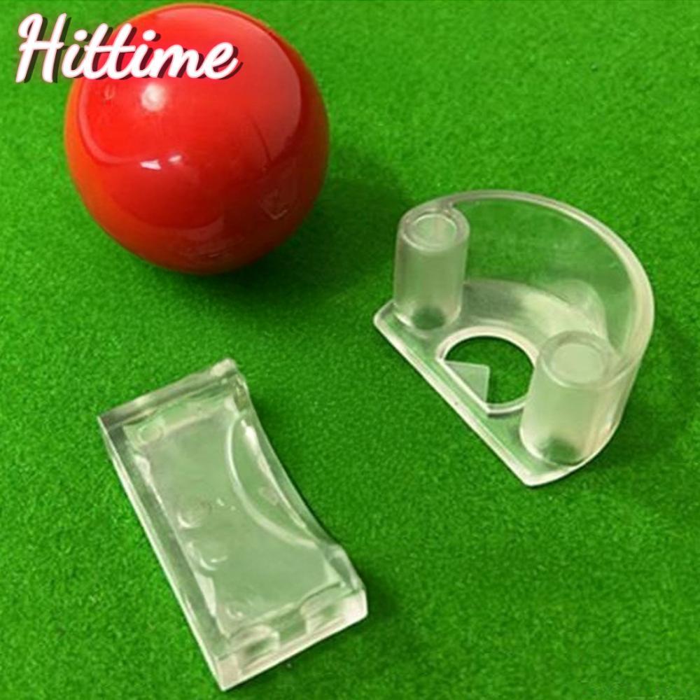 HITTIME ชุด Cue Ball Finder แบบโปร่งแสง เพื่อใช้ในสระบิลเลียด/english และ american billiards ช่วยในก