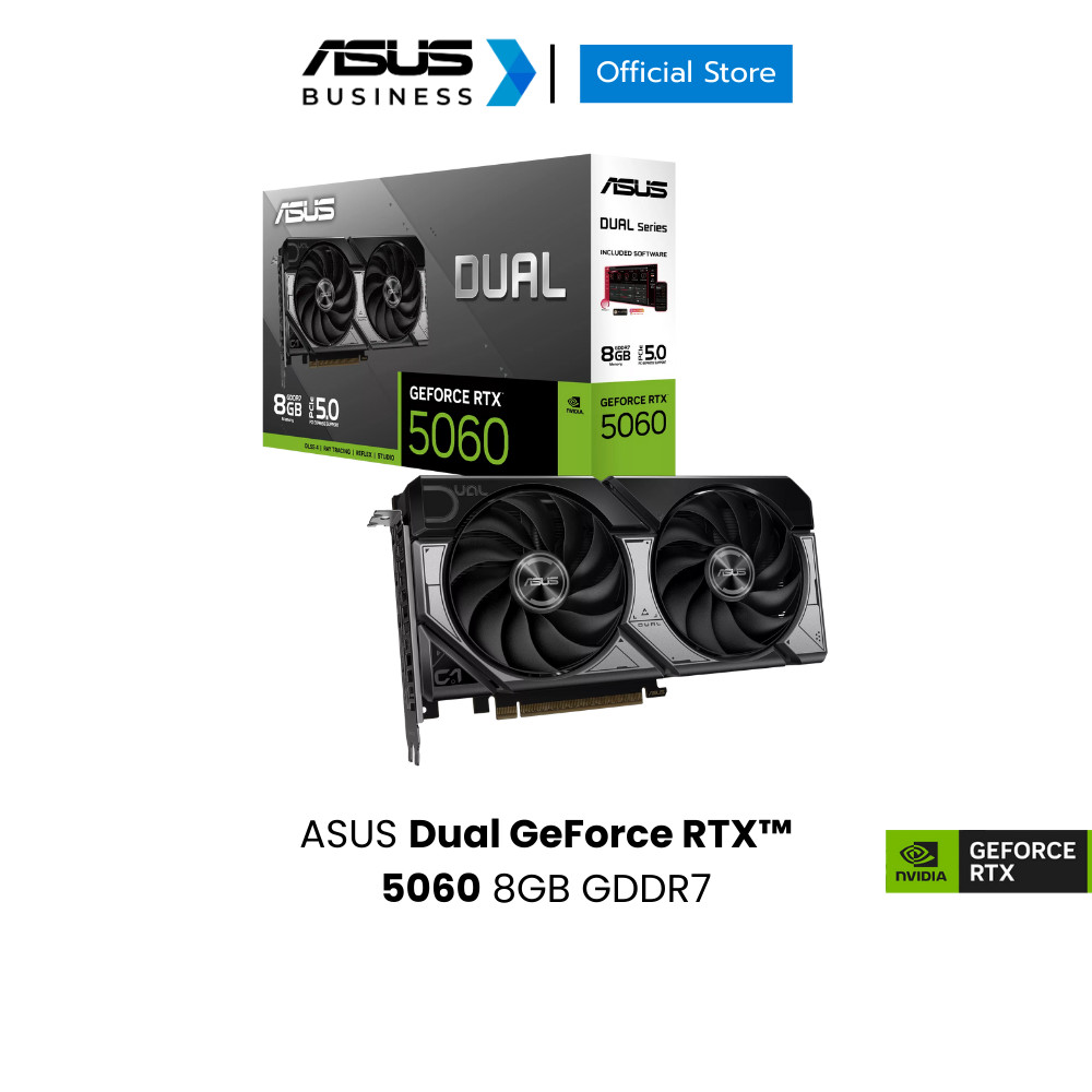 ASUS Dual GeForce RTX™ 5060 8GB GDDR7