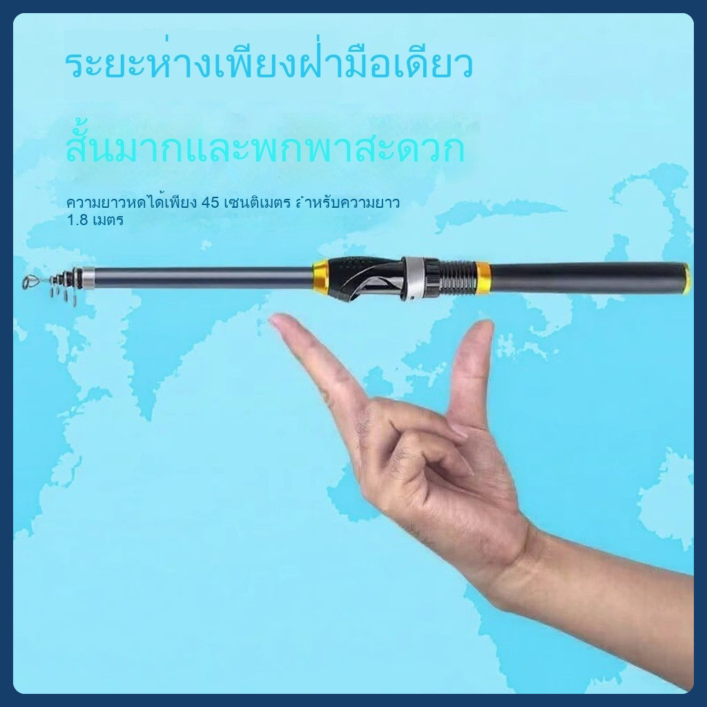 เบ็ดตกปลา คันชิงหลิว รอกหยดน้ํา คันเบ็ด คัน ul คันเบส คันสไลด์ ตกปลา F331