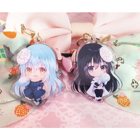 พวงกุญแจอะคริลิค Genshin Impact - Keqing, Yelan, Ayaka