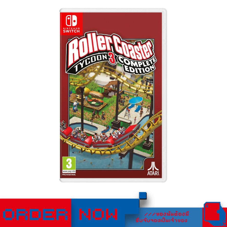 Nintendo Switch™ NSW RollerCoaster Tycoon 3 [Complete Edition]  | bY ClaSsIC GaME |