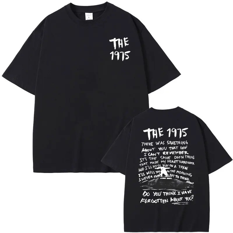 เสื้อยืดพิมพ์ลายกราฟิก The 1975 About You เสื้อยืดอัลบั้ม Being Funny in A Foreign Language สำหรับผู