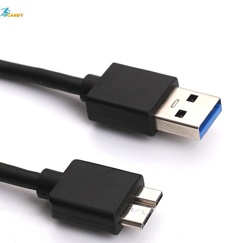 NDY USB 3.0 Hard Drive Disk Cable USB 3.0 AM to Micro B Adapter Cable SATA Data Sync Cable Cord for 