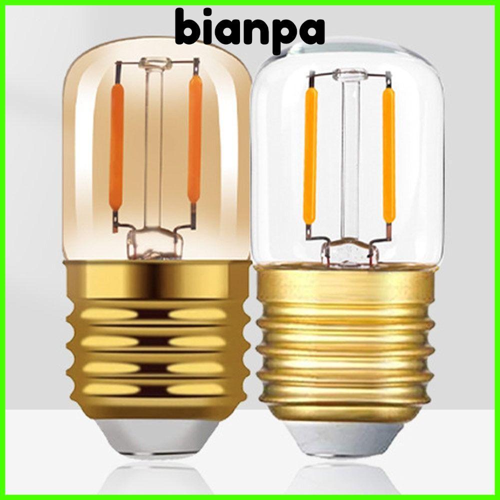 BIANPA หลอดไฟ LED, หลอดไส้ 1W T28 Crystal Light Bulb, 2200K E26 E27 Candle Candle Bulb Light Bright