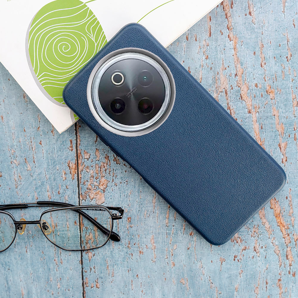 เคสโทรศัพท์สําหรับVivo iQOO Z10 5G T4 Y300 Pro + V2410A V2502 พรีเมี่ยมหนังFauxยางTPUผิวFriendly Touchยกกล้องBezelคลาสสิกสีฝาครอบ – โปรปัง