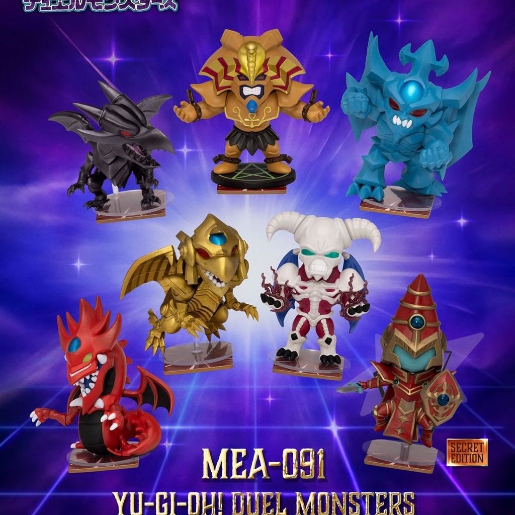 ยืนยัน Beast Kingdom MEA-091 Yu-Gi-Oh Second Bullet Mystery Box อุปกรณ์ต่อพ่วงตกแต่งของขวัญ