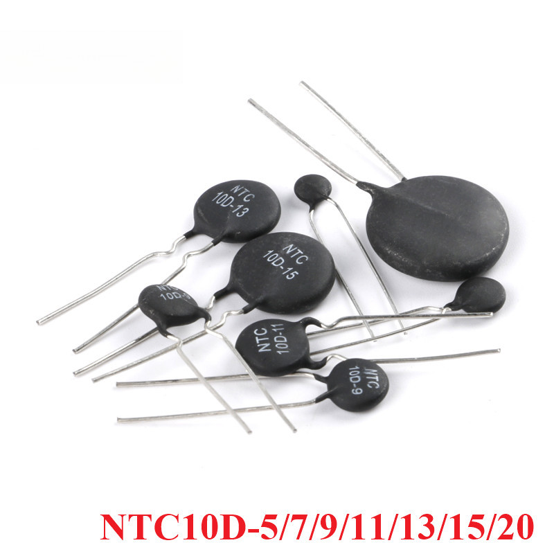 10 ชิ้น/1 ชิ้น NTC 10D NTC10D เทอร์มิสเตอร์ 10D-5 -7 10D-9 10D-11 10D-13 10D-15 10D-20 อุณหภูมิลบตัว