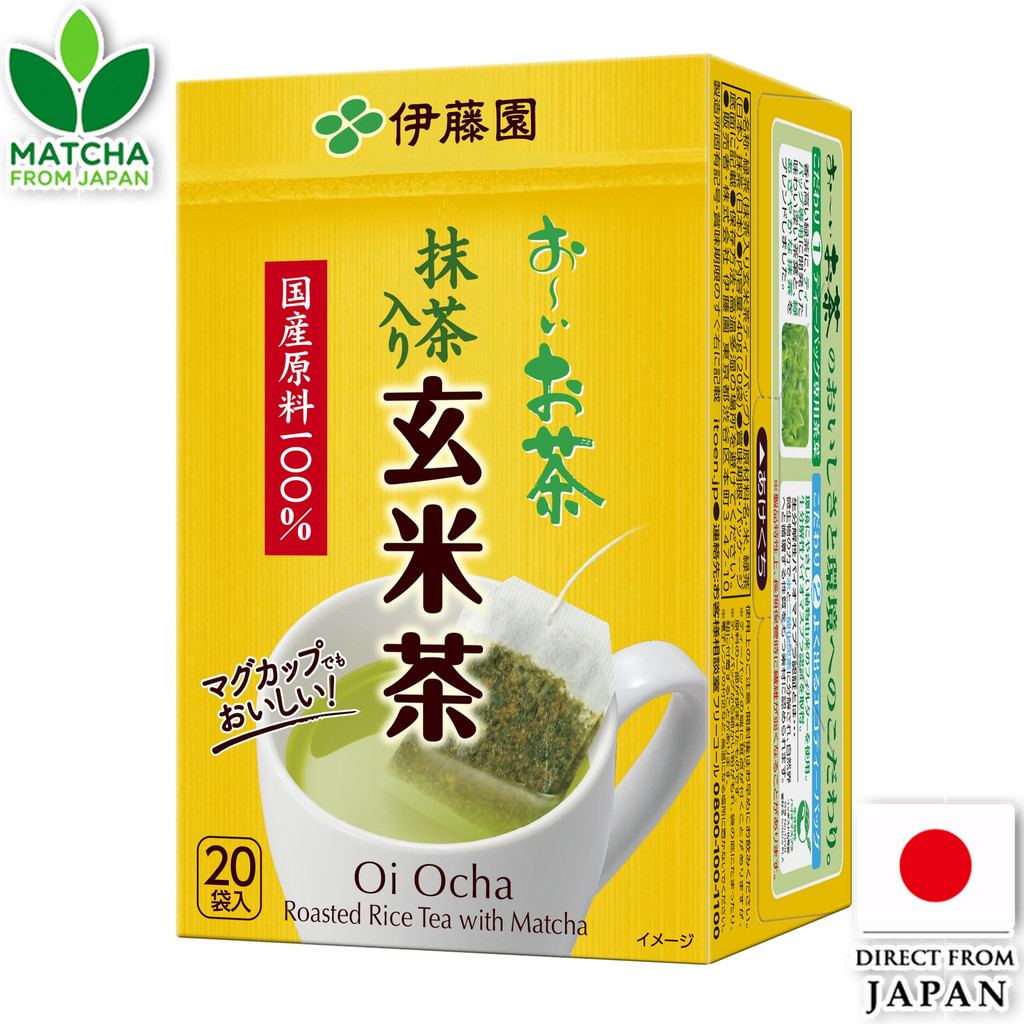 Ito En Oi Ocha Genmaicha Eco Tea Bags