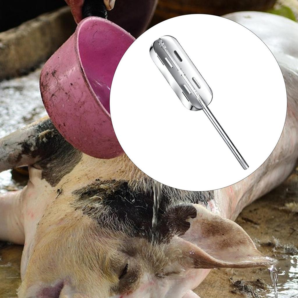 [Qklmdt] ที่ขูดขนหมูสําหรับสลาเกอร์เหมาะสําหรับสว่านไฟฟ้าสําหรับโกนหัวสัตว์
