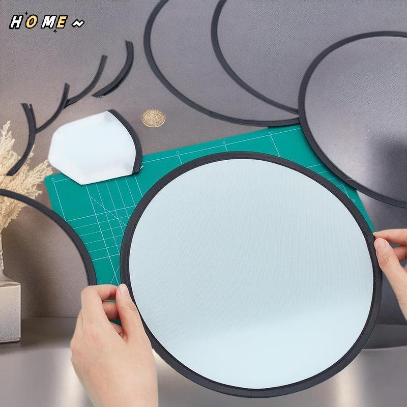 NewHOME พัดลมพับ Simple Circular Performance แบบพกพารอบมือผู้หญิงพับได้ nk Handheld