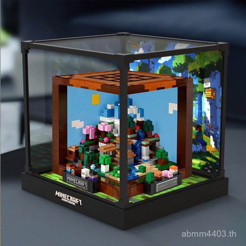 21265 Creative World Alloy My Frame Building Blocks เหมาะสําหรับ Workbench กล่องเก็บอะคริลิคสูง Le R