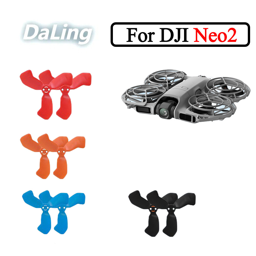 สําหรับ DJI NEO2 ใบพัด Drone Wings Wings NEO2 สีใบมีดวงเล็บป้องกันอุปกรณ์เสริม