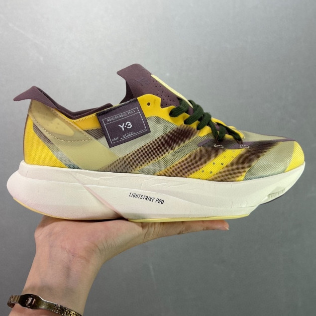 รองเท้าวิ่ง Adizero Adios Pro 3 สําหรับผู้ชายและผู้หญิง รองเท้ากีฬาแผ่นคาร์บอน Adizero Adios Pro 4