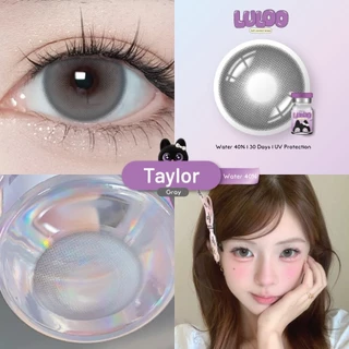 🔥คอนแทคเลนส์💕ขนาดกลาง💕Brown / Gray💕Taylor (LULOO)