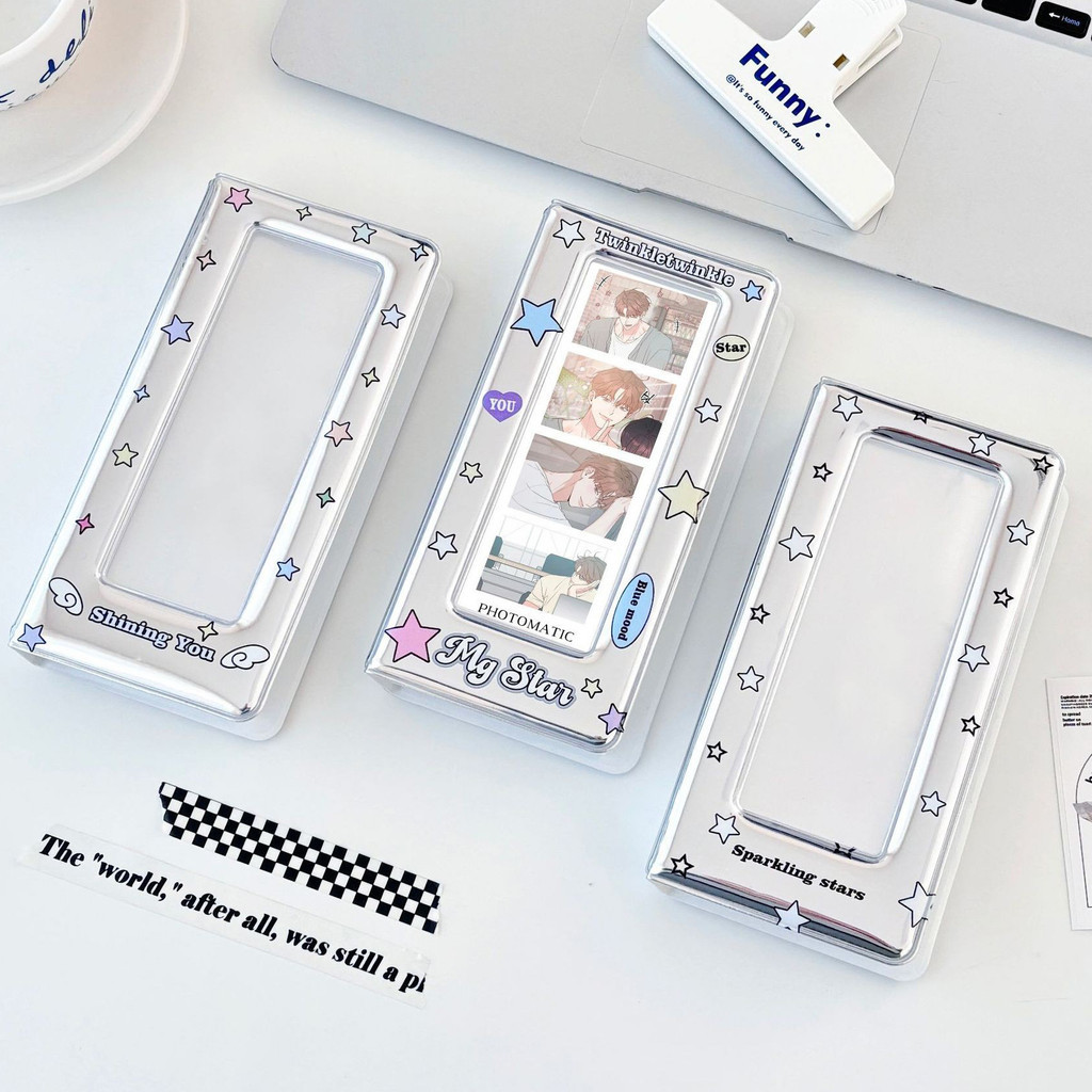 [KH] 40 SLOT KOBUK METALIC PHOTOSTRIP American Cartoon WALLET KIYOWO CUTIE AESTHETIC KOLBUK Idol Pho