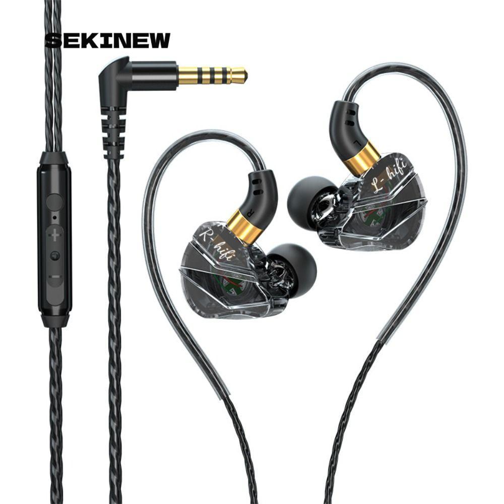 SEKINEW หูฟัง HIFI In Ear ชุดหูฟังกีฬาแบบมีสาย