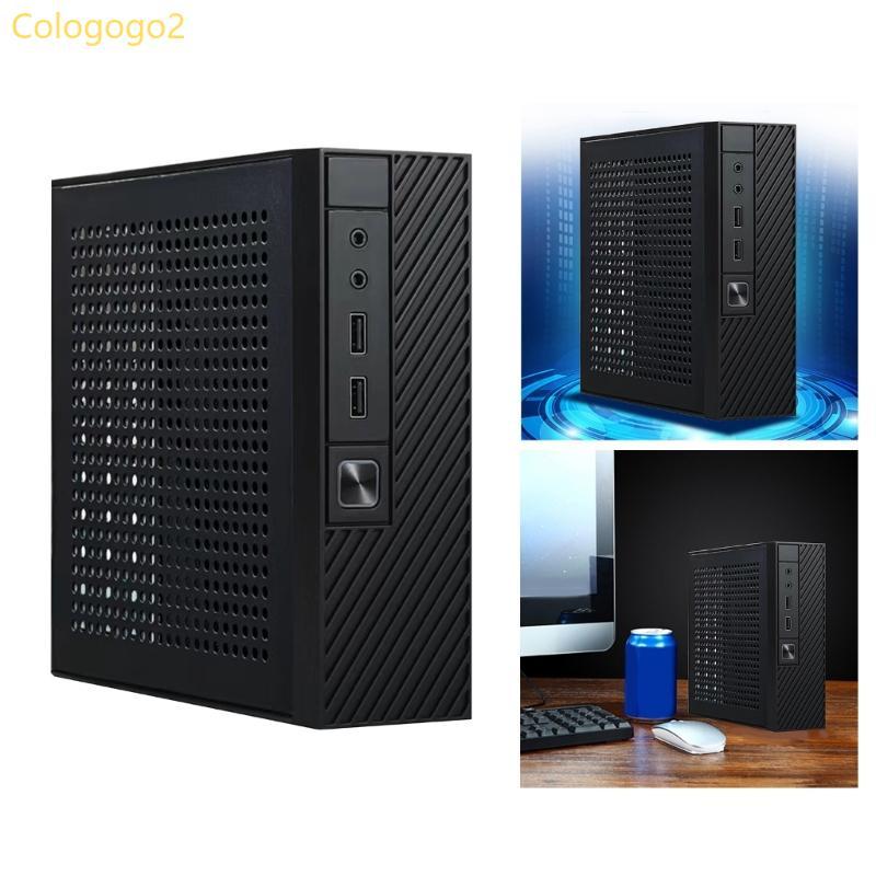 Cologogo2 HTPC สําหรับกรณีขนาดเล็กรูปแบบ Factor Mini-ITX สําหรับกรณีอุตสาหกรรมควบคุมคอมพิวเตอร์ Ch