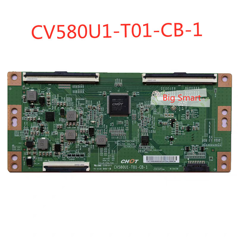 CV580U1-T01-CB-1 Original TCON Board TV T-CON Logic Board สําหรับทีวีขนาด 58 นิ้ว