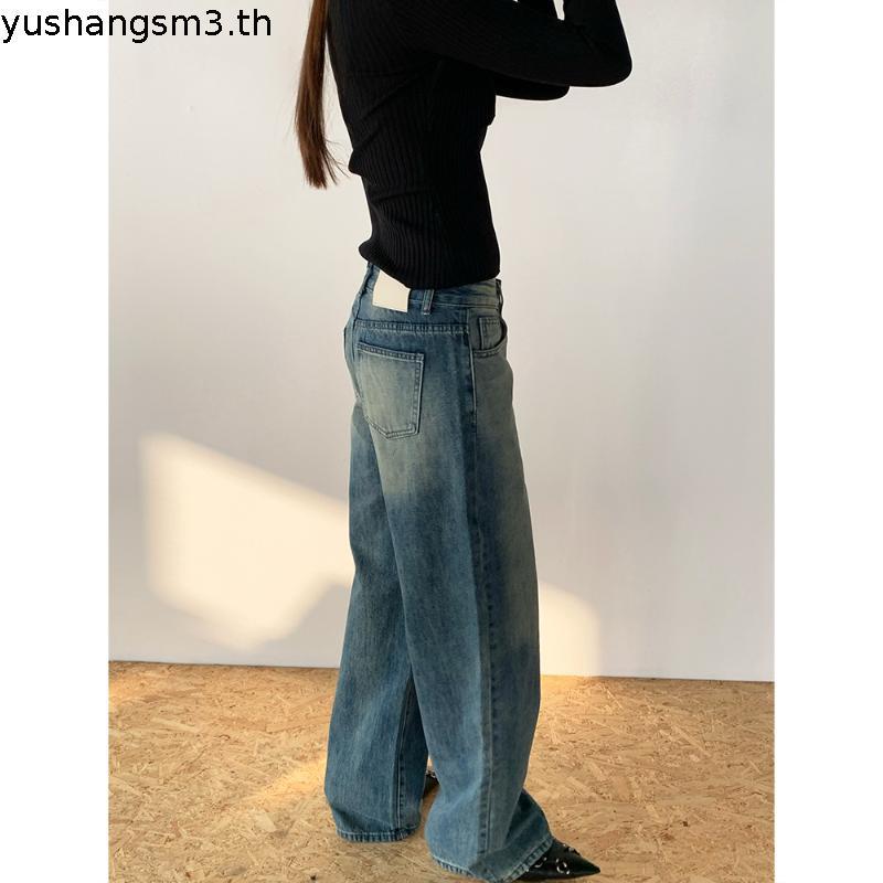 Riley.apparels - Virgin Jeans กางเกงยีนส์ 2ความยาว ทรงกระบอกกลางปลายขาม้า 7012