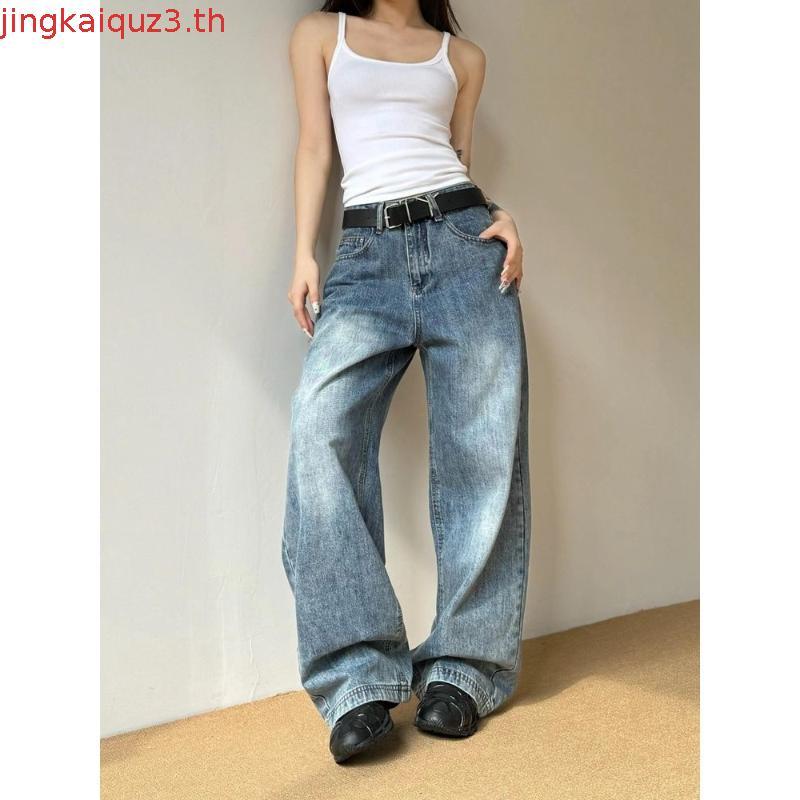 Riley.apparels - Virgin Jeans กางเกงยีนส์ 2ความยาว ทรงกระบอกกลางปลายขาม้า 7012