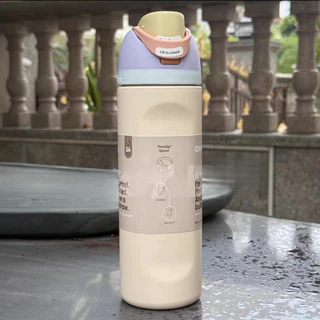 Owala FreeSip พร้อมฝาปิดฟาง 32oz - ขวดน้ําหุ้มฉนวน BPA-Free ป้องกันการรั่วซึมสําหรับการเดินทางในโรงเรียนและกีฬา