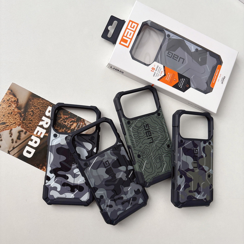UAG Pathfinder พร้อมเคสแม่เหล็กสําหรับ iPhone 17 16 15 14 13 pro max air plus 5G เคสโทรศัพท์ปกแข็ง