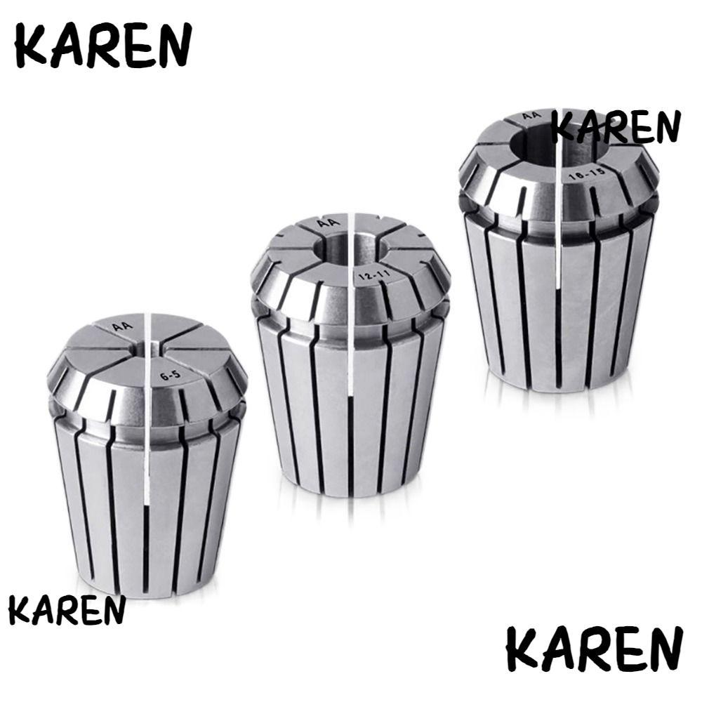 KARENGOODS ER Collet, 1mm-8mm 1/8" Spring Collet, ER11 เจาะ Collet CNC แกะสลัก
