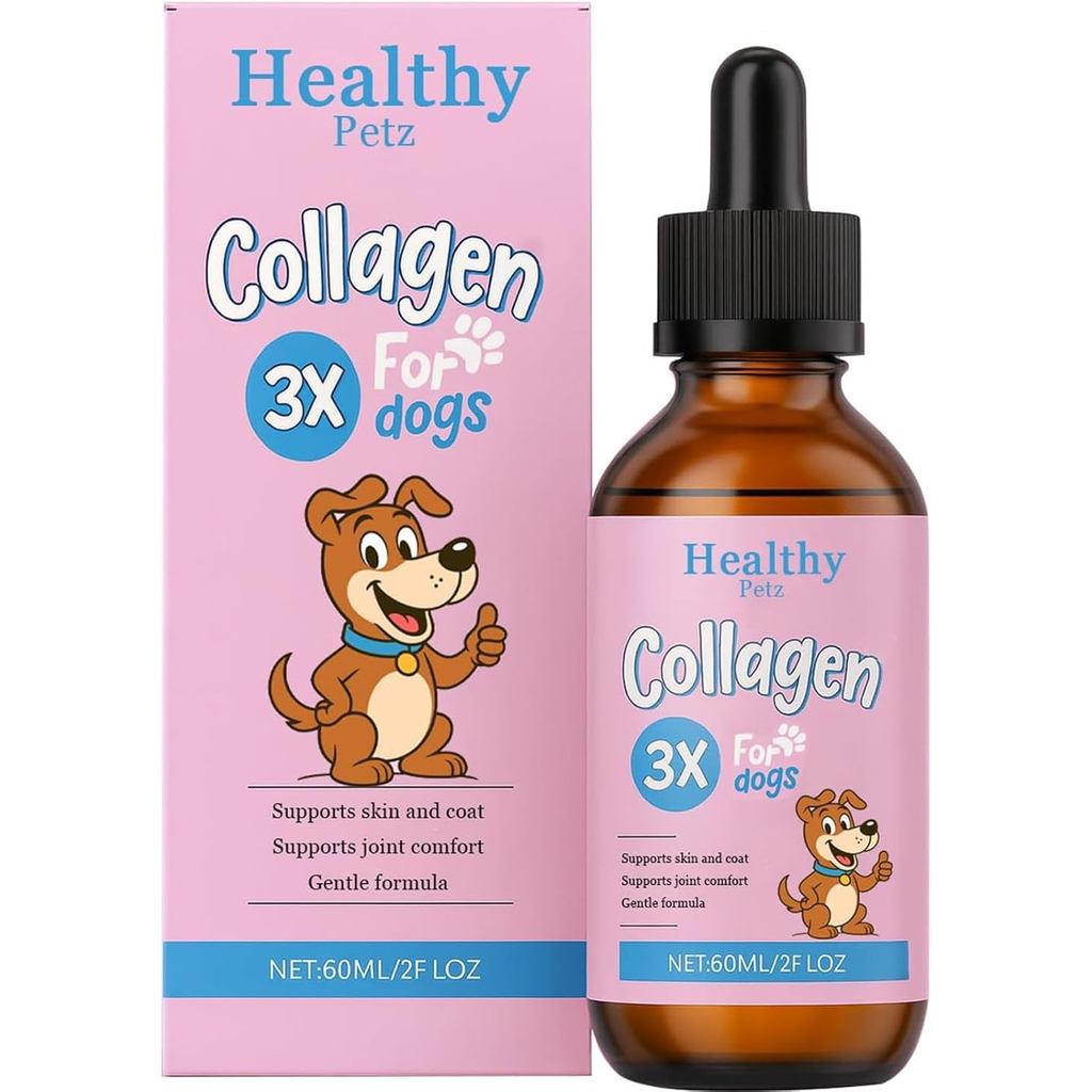 Healthy Petz Collagen for Dogs, รองรับ Joint Relief & Healthy Skin Coat, Gut Health, อาหารเสริมคอลลา
