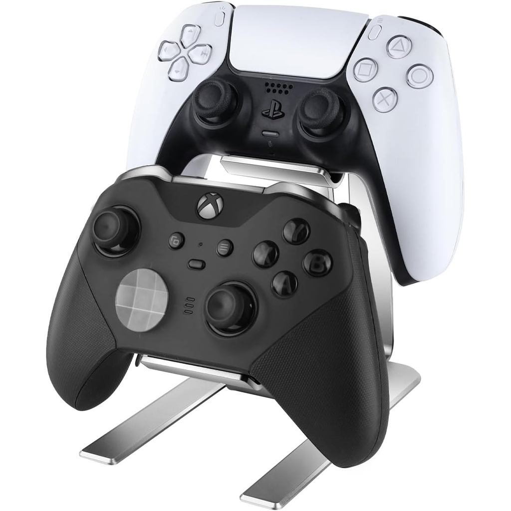 ผู้ถือคอนโทรลเลอร์ – 2 ชั้น Universal อลูมิเนียมจอแสดงผลอุปกรณ์เสริม PC Gaming โต๊ะ Decor Stuff Game