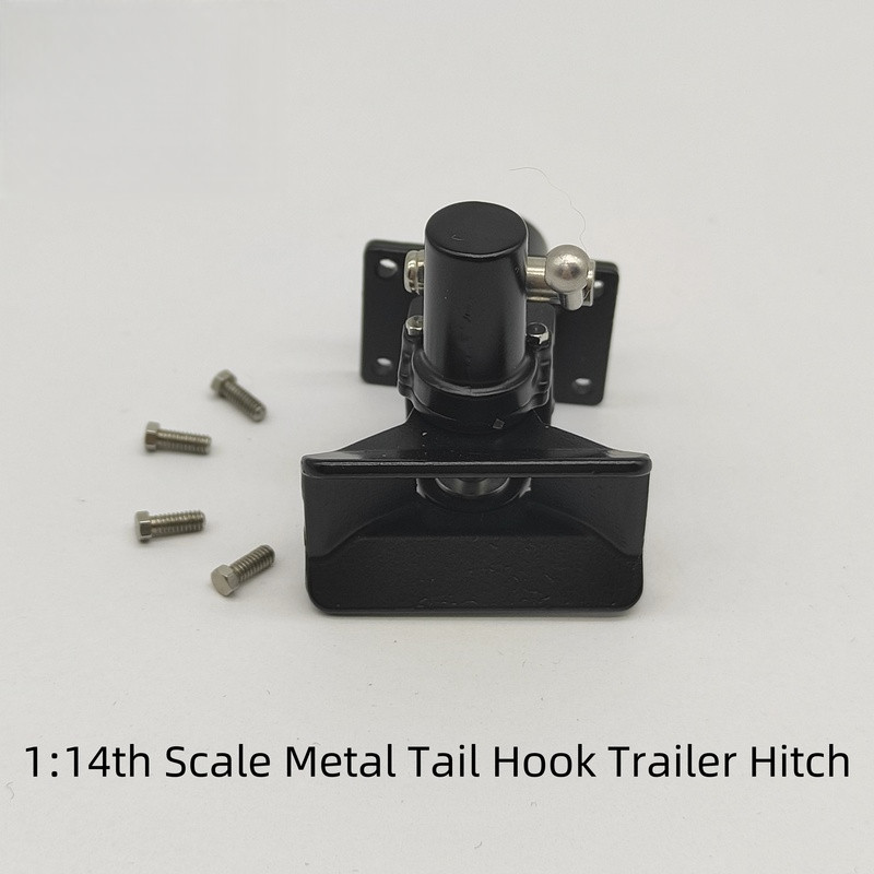1:14th Scale หางโลหะ Hook Trailer Hitch สําหรับ KABOLITE K3363 Tamiya RC Dump รถบรรทุก SCANIA R620 V