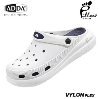 ADDA-38 รองเท้าแตะผู้ชายหัวโต 5PF10-M SIZE 7-10 แผ่นซัพพอร์ตเท้าถอดออดมาทำความสะอาดได้ง่าย ใส่สบาย