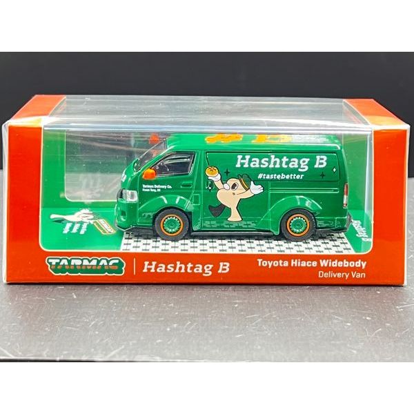 Tarmac Works 1/64 Special Edition Toyota Hiace Widebody Hashtag B Special Edition
