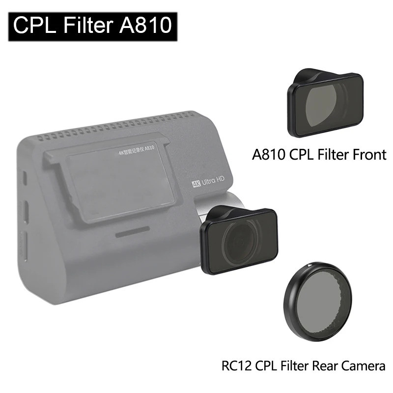 สําหรับ 70mai Cpl กรองเฉพาะสําหรับ 70mai A810 Cpl Filter สําหรับ 70mai Rc12 กล้องด้านหลัง Cpl กรองฟิ