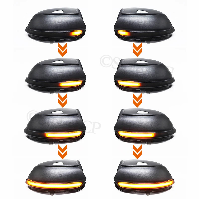 Auto parts dynamic LED side mirror indicator signal light streamer turn signal For Volkswagen VW Bee