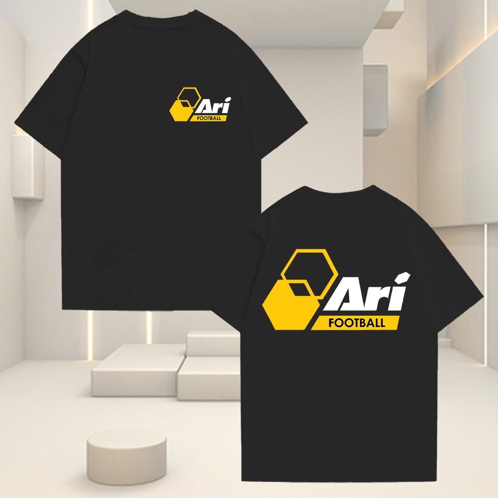 Ari Football Jersey เสื้อยืดคอตตอน Cotton Fashion  Graphic Ari tshirt Y2k Tops S-5XL