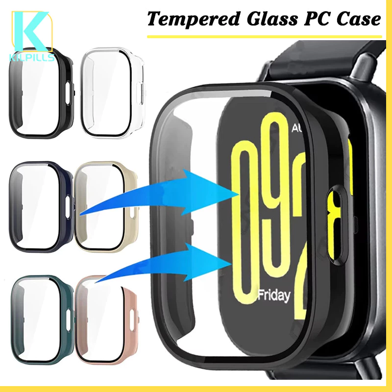 เคสกระจก for Redmi Watch 5 Active ฝาครอบป้องกันหน้าจอ เคสนาฬิกา for Redmi Watch 5 Lite / Redmi Watch 5 Active