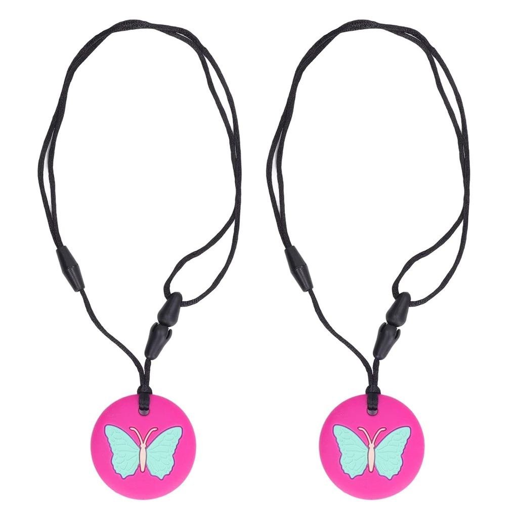 สร้อยคอมัลติฟังก์ชัน.TOPINCN ทำจากซิลิโคนปลอดภัย ใช้งานได้ทั้งเด็กออทิสติก และผู้มีภาวะ ADHD เพื่อลด