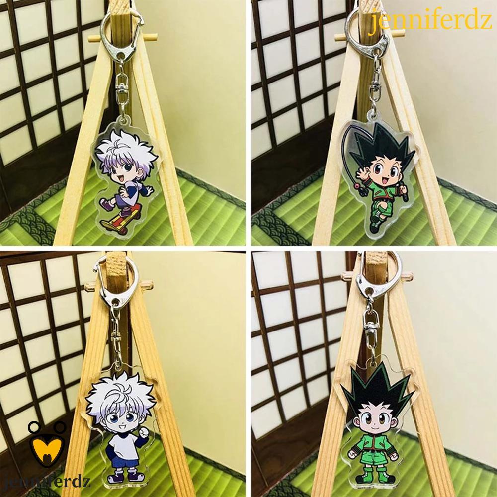 JENNIFERDZ พวงกุญแจอะคริลิค Zoldyck Kurapika อะนิเมะ Killua