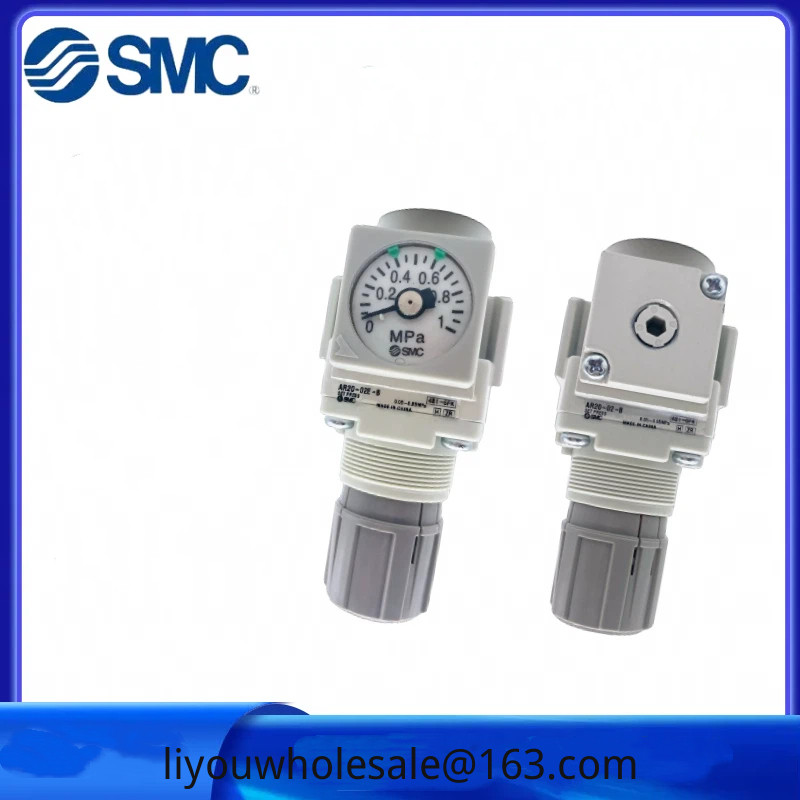 SMC วาล์วลดความดัน วาล์วควบคุมแรงดัน AR20/AR30/AR40-01G-02-03-04/BE/E/H/BG-RBAD