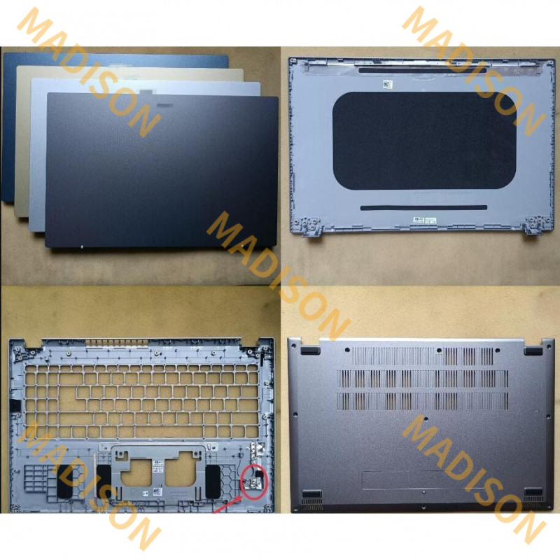 เปลือกเดิมสําหรับ Acer A515-58M N23C3 A315-510p-24p N23Q11 แล็ปท็อปรุ่น A ฝาครอบด้านข้าง/ B กรอบด้าน