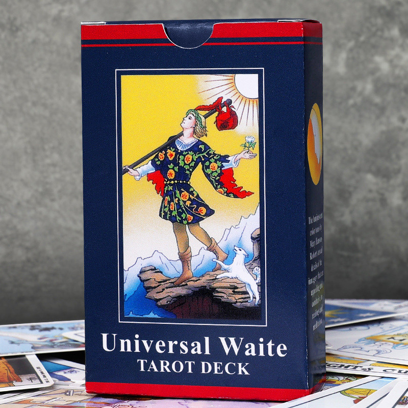 การ์ด Carol Tarot Card West Board Game Smith ยอดนิยมเริ่มต้นเริ่มต้นครบชุดคลาสสิก L7XL