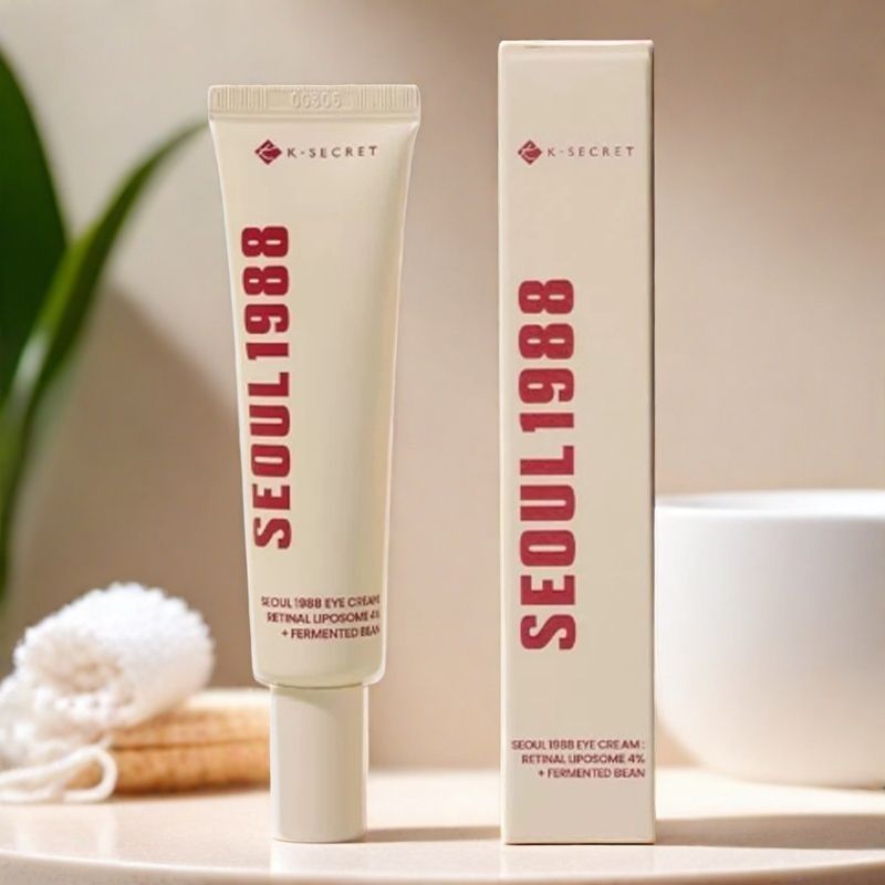 视网黄面膜黑色发黑色眼影 de Toilette 细化纹SEOUL 1988 Eye Creamyfb