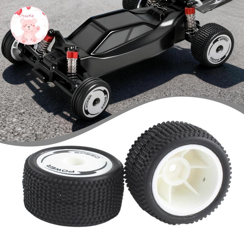 [Whbadguy] 2 ชิ้นยางล้อหลังเปลี่ยน RC อะไหล่รถยนต์ Tyres สําหรับ Wltoys 244016