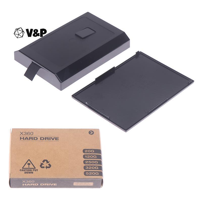 V&P สําหรับ Xbox 360 Slim ภายใน HDD ck ฮาร์ดดิสก์ HDD เคสใสสีน้ําเงิน