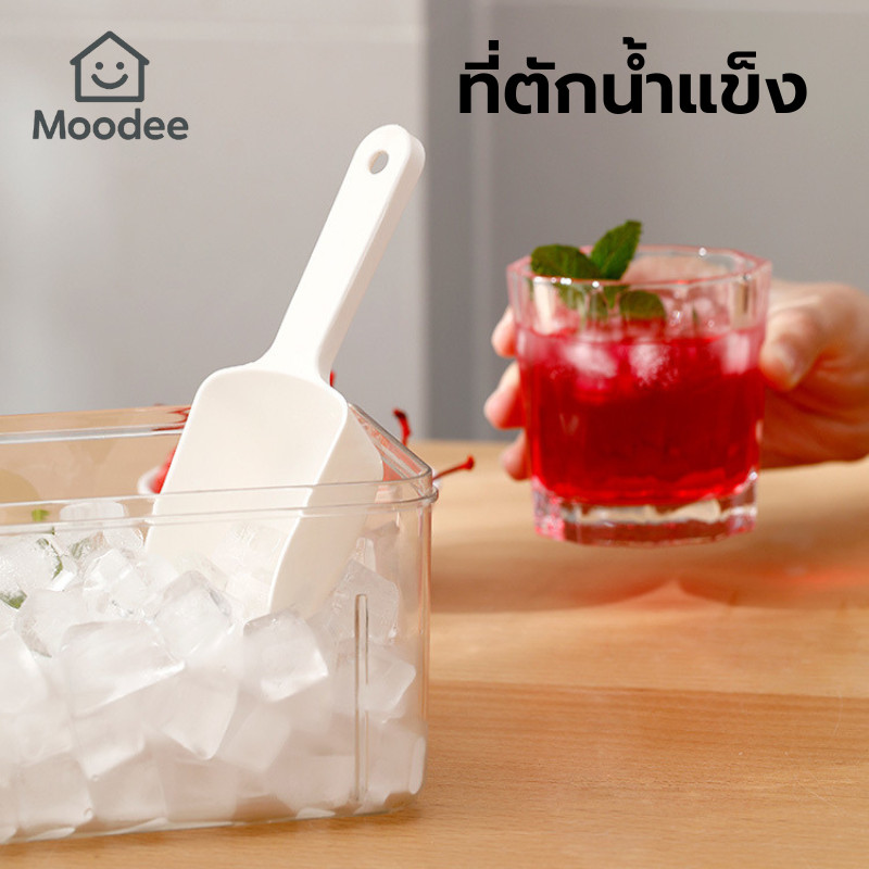 ที่ตักน้ำแข็ง ที่ตักอเนกประสงค์ พลั่วตักน้ำแข็ง ด้ามจับถนัดมือ ตักแป้ง ตักอาหาร