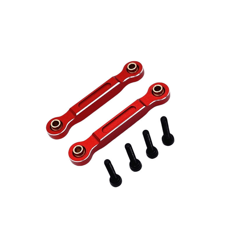 MJX โลหะด้านหน้าพวงมาลัยคงที่ดึงก้านสําหรับ มจกซ์ 1/14 14211 อาร์ซี รถอะไหล่อัพเกรด