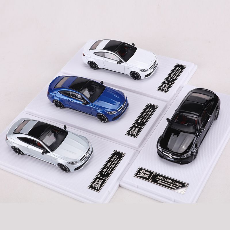 Howie 1: 64 Mercedes-Benz AMG C63S Coupe รถจําลองรถรุ่นคอลเลกชัน