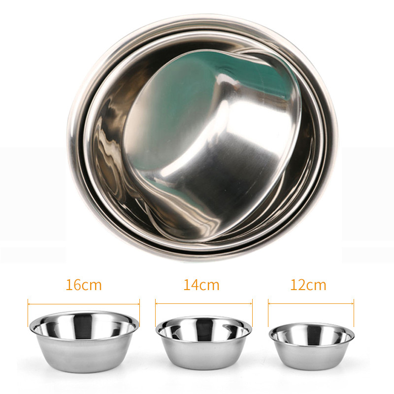 หนา 304 สแตนเลส Dressing ชามถ้วย Anti-Iodine Solution ถ้วยตวงผ้าฝ้าย Ball Dressing ชาม